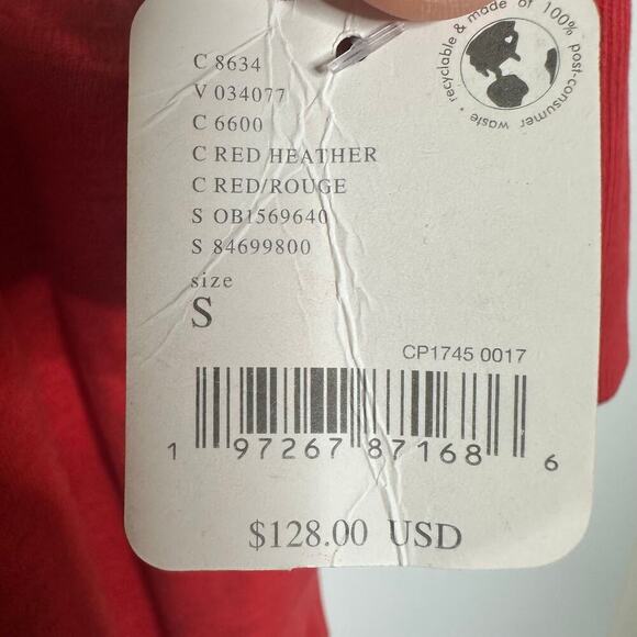 NWT Free People Movement Training Day Jumpsuit Heather Red Size Small - Picture 5 of 7